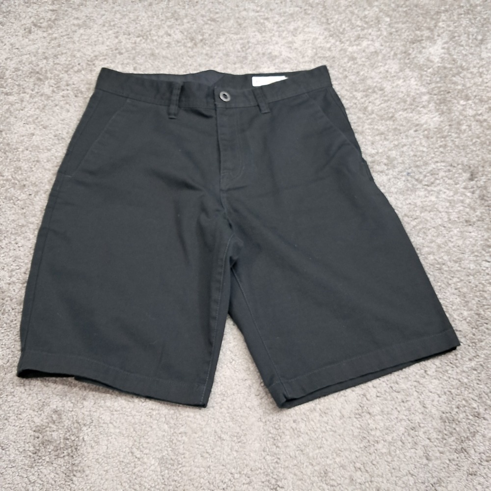 Volcom Mens Frickin Modern Fit Chino Shorts Black Size 31 A09116P3